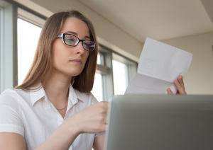 Letter from the bank